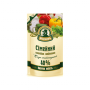 Соус майонезний ТМ Жирнов "Сімейний" 40% д/п 180г. 25шт.ящ.